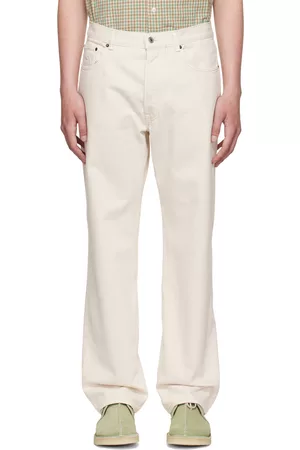 Wood Wood Off-White Al Rigid Jeans