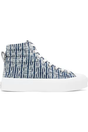 Givenchy Blue 4G City High-Top Sneakers