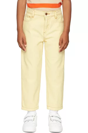 Tiny Cottons Kids Yellow Baggy Jeans