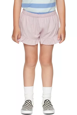 Tiny Cottons Kids Pink Frills Shorts
