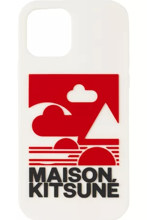 Maison Kitsuné Phones Cases - White Anthony Burrill Edition iPhone 12/12 Pro Case