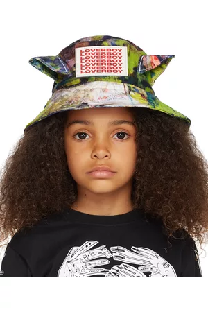 Charles Jeffrey Loverboy SSENSE Exclusive Kids Multicolor Bucket Hat