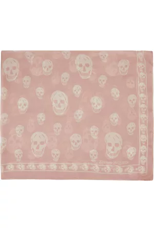 Alexander McQueen Men Scarves - Pink Biker Scarf