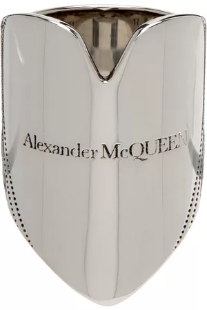 Alexander McQueen Silver Heart Ring