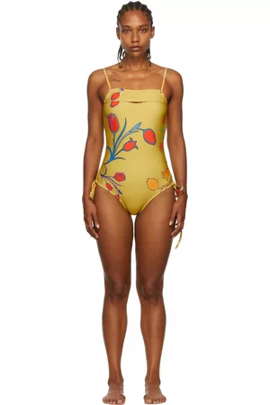 BARRAGÁN Women Swimsuits - SSENSE Exclusive Peeka One-Piece Swimsuit