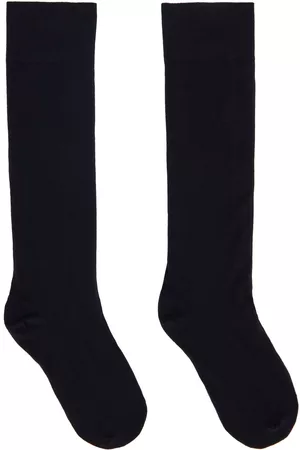 Wolford Men Socks - Navy Velvet Socks