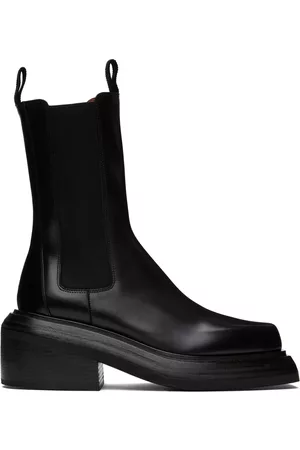 MARSÈLL Women Chelsea Boots - Black Cassetto Beatles Boots