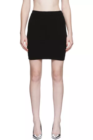 Tom Ford Women Mini Skirts - Black Stretch Miniskirt