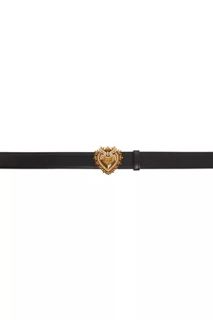 Dolce & Gabbana Women Belts - Black Devotion Belt