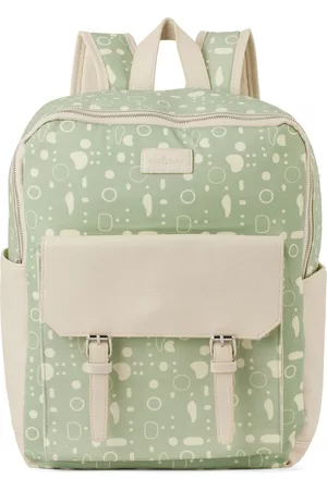 Coco Village Kids Green & White Backpack