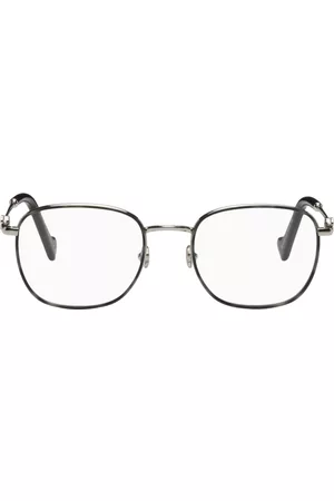 Moncler Silver Shiny Glasses