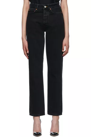 Won Hundred Women High Waisted Jeans - Black Pearl Jeans