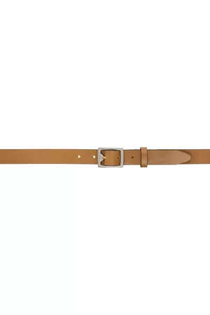 RAG&BONE Belts - Tan Leather Baby Boyfriend 2.0 Belt