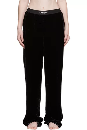 Tom Ford Women Sweats - Black Lightweight Lounge Pants