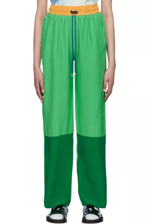 KKCO Women Sweats - Green Drawstring Lounge Pants