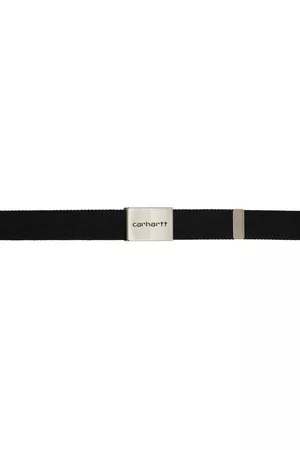 Carhartt Men Belts - Black Chrome Clip Belt
