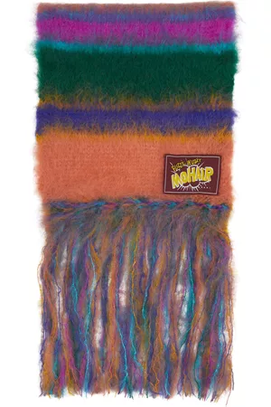 Marni Men Scarves - Multicolor Brushed Mohair Scarf