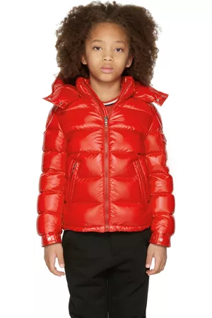 Moncler Kids Red Down Maya Jacket