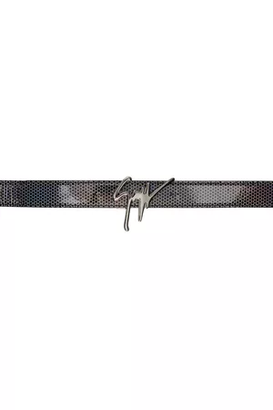 Giuseppe Zanotti Men Belts - Black Stilgar Belt