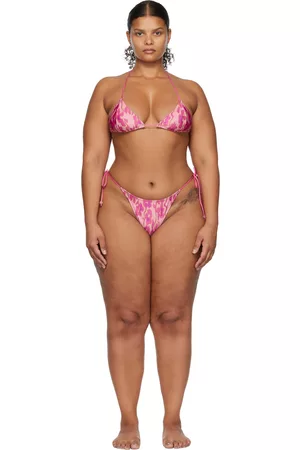DOS SWIM Women Bikinis - SSENSE Exclusive Pink Ari & Mila Bikini