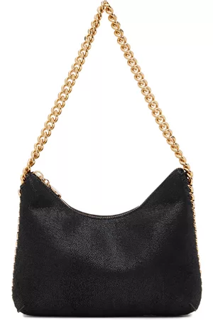 Stella McCartney Women Shoulder Bags - Black Mini Zip Falabella Shoulder Bag