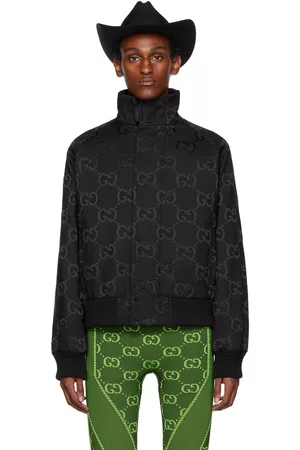 Gucci Black Jumbo GG Jacket