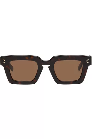 McQ Men Square Sunglasses - Tortoiseshell Square Sunglasses