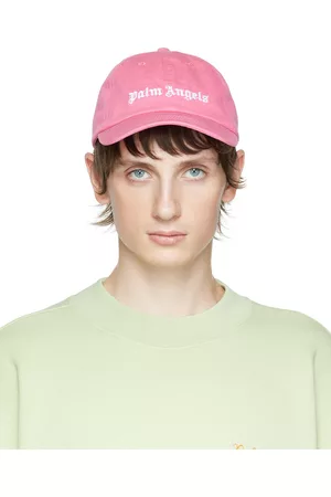 Palm Angels Men Caps - Pink Classic Cap