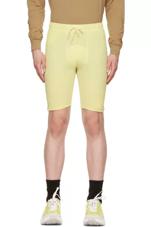 OUR LEGACY SSENSE Exclusive Yellow WORKSHOP Running Tight Shorts