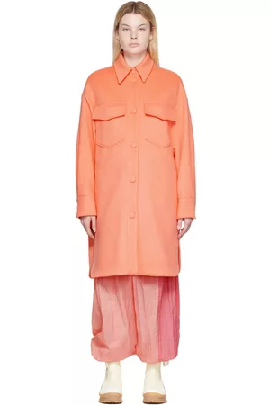 Stella McCartney Women Coats - Orange Kerry Coat