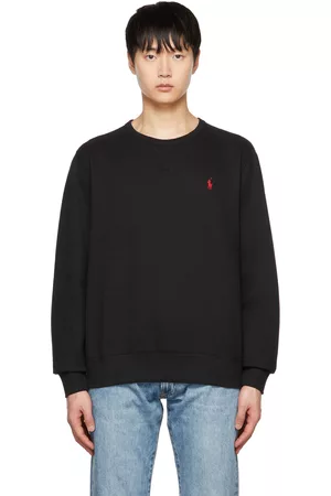 Ralph Lauren Men Sweatshirts - Black 'The RL Fleece' Sweatshirt