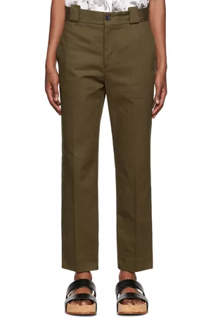 Erdem Men Chinos - Khaki Benedict Chino Trousers