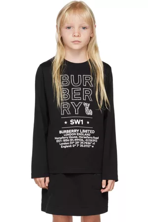 Burberry Long Sleeved T-shirts - Kids Joel Long Sleeve T-Shirt
