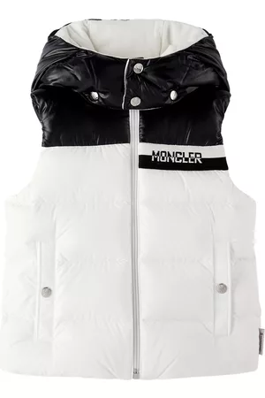 Moncler Baby White Nurow Down Vest
