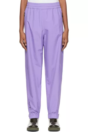 Moncler Women Sweats - Purple Waterproof Lounge Pants