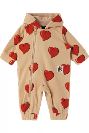 Mini Rodini Jumpsuits - Baby Hearts Jumpsuit