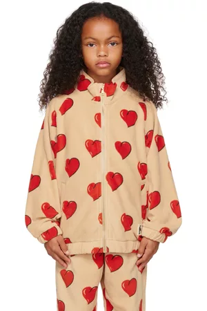 Mini Rodini Kids Hearts Fleece Jacket
