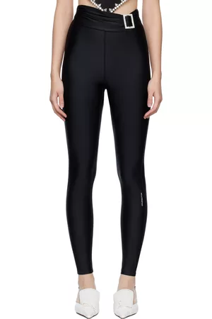 pushBUTTON Women Leggings - SSENSE Exclusive Belted Disco Leggings