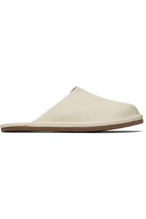 LEMELS Women Slippers - SSENSE Exclusive Off-White Slippers