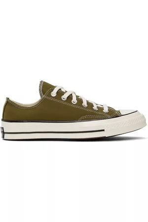 Converse Men Canvas Sneakers - Green Chuck 70 OX Low Sneakers