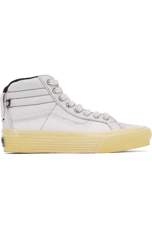 Vans Women Sneakers - White Sk8-Hi Notchback Sneakers