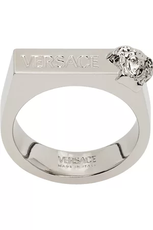 Versace Silver Medusa Ring