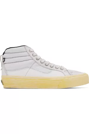 Vans Men Sneakers - White Sk8-Hi Notchback Sneakers