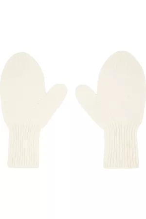 Nothing Written SSENSE Exclusive White Lilly Mittens