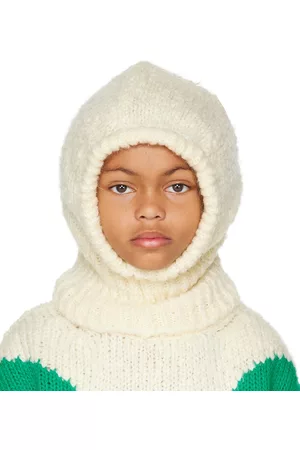 Weekend House Kids Kids Off-White Overall Beanie
