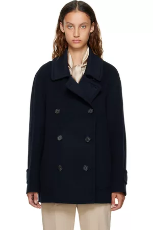 Max Mara Women Jackets - Navy Fly Jacket