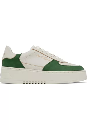 Axel Arigato Women Sneakers - Off-White & Green Orbit Sneakers