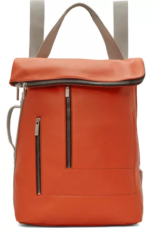 Rick Owens Men Rucksacks - Orange Cargo Backpack