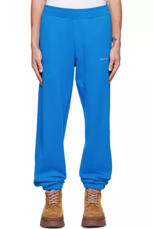 Moncler Blue Bonded Lounge Pants