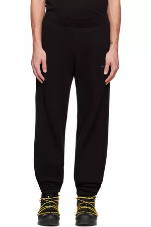 Moncler Black Bonded Lounge Pants